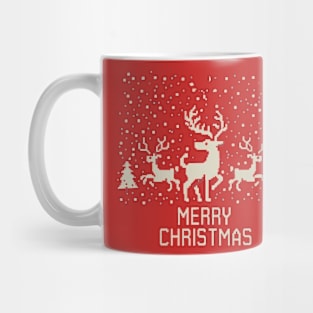 Merry Christmas Filthy Animal Sweater Mug